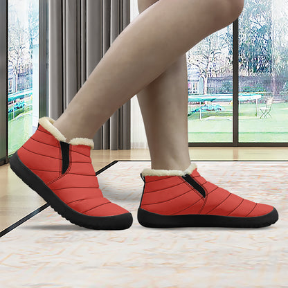 Harley Davidson Red Faux Fur Slipper Slipper JLR Design