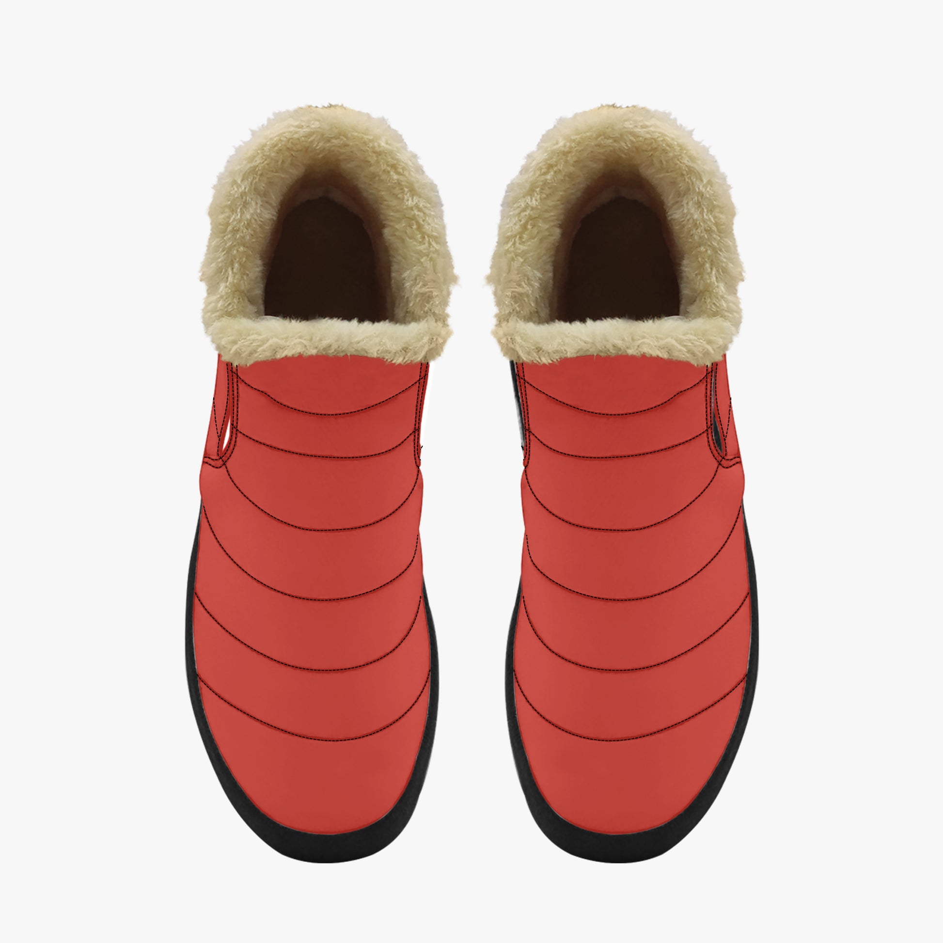 Harley Davidson Red Faux Fur Slipper Slipper JLR Design