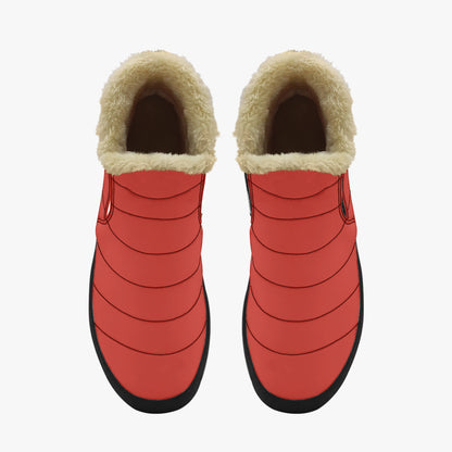 Harley Davidson Red Faux Fur Slipper Slipper JLR Design