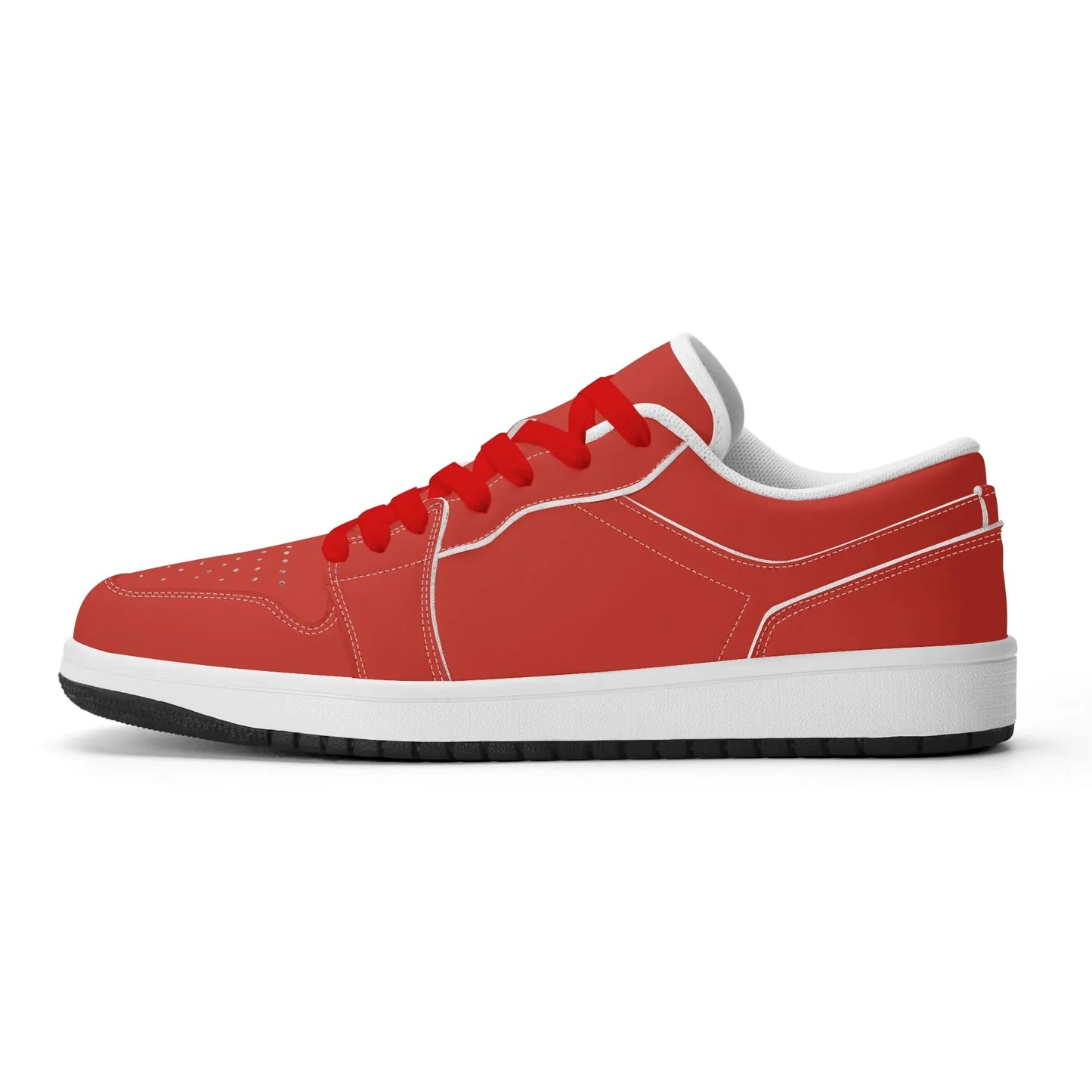 harley-davidson-red-low-top-leder-sneaker-fur-damen-sneaker-jlr-design-15911 - JLR Design