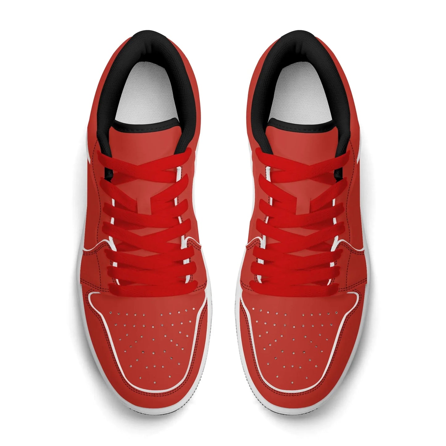 harley-davidson-red-low-top-leder-sneaker-fur-herren-sneaker-jlr-design-70247 - JLR Design