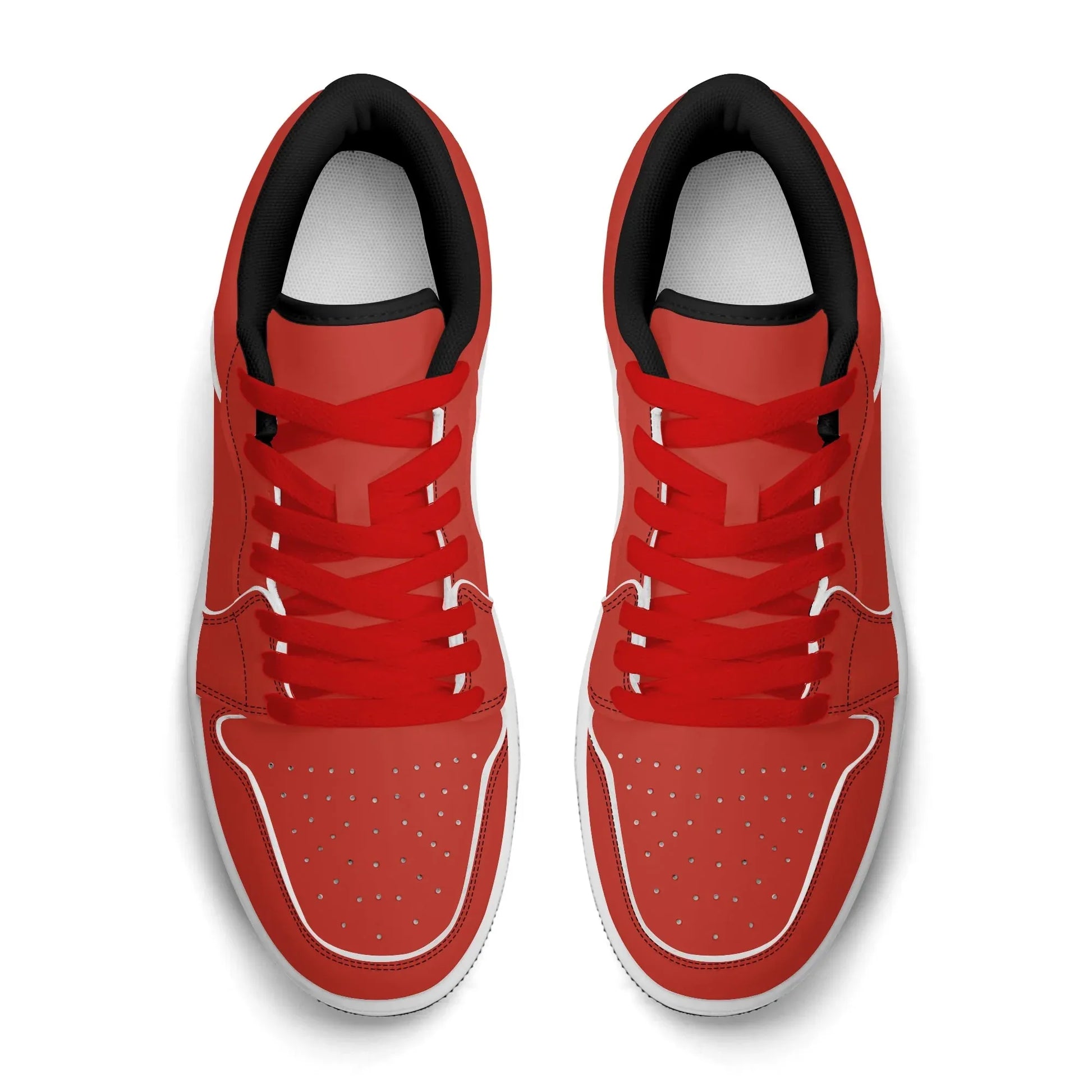harley-davidson-red-low-top-leder-sneaker-fur-herren-sneaker-jlr-design-70247 - JLR Design