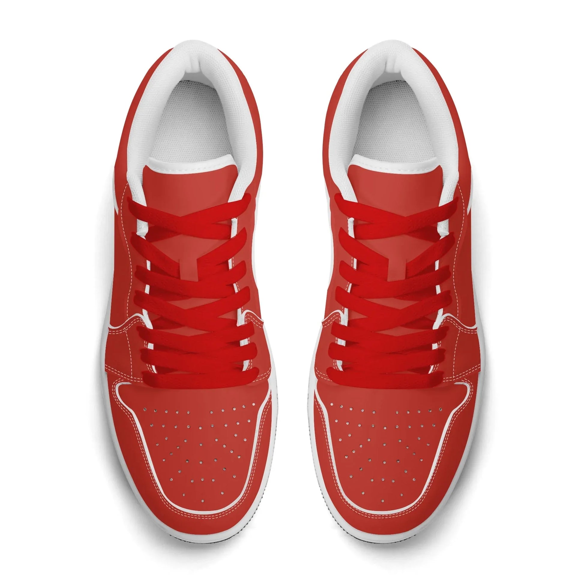 harley-davidson-red-low-top-leder-sneaker-fur-herren-sneaker-jlr-design-95357 - JLR Design