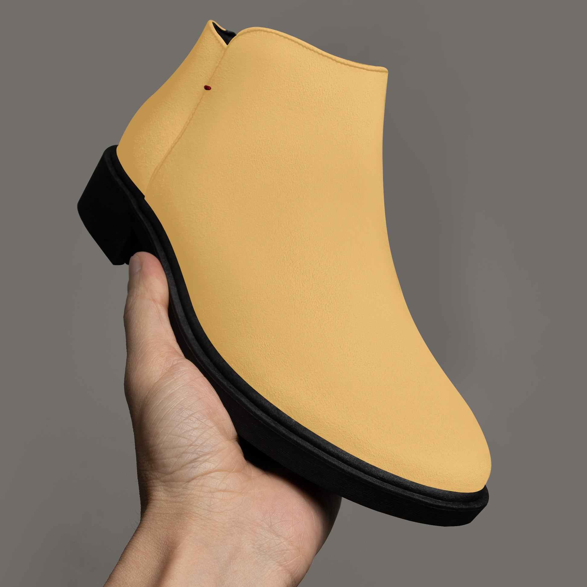 Harvest Gold elegante Reißverschluss-Stiefeletten Stiefeletten JLR Design