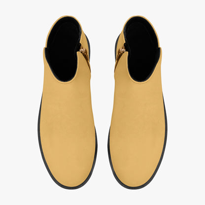 Harvest Gold elegante Reißverschluss-Stiefeletten Stiefeletten JLR Design