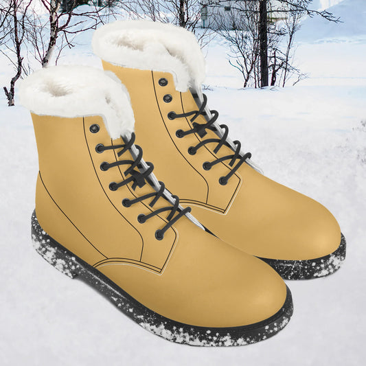 harvest-gold-faux-fur-leder-boots-boots-jlr-design-1 - JLR Design