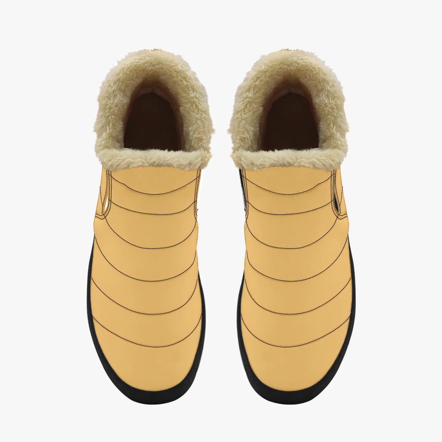 Harvest Gold Faux Fur Slipper Slipper JLR Design