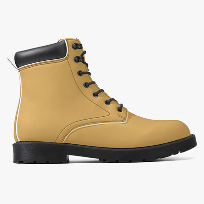 Harvest Gold Leder Boots | Stylische und Warme Winterstiefel Boots JLR Design