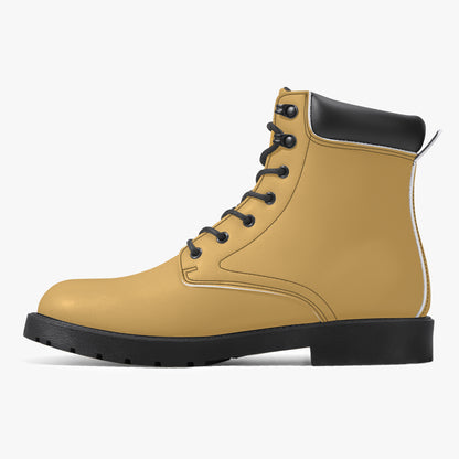 Harvest Gold Leder Boots | Stylische und Warme Winterstiefel Boots JLR Design