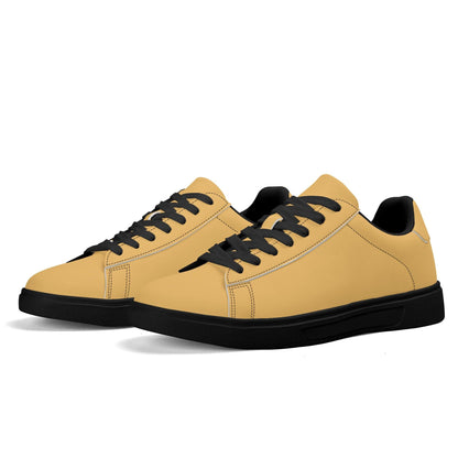 Harvest Gold Low Top Leather Sneaker Low Top Sneaker 74.99 Gold, Harvest, Leather, Low, Sneaker, Top JLR Design