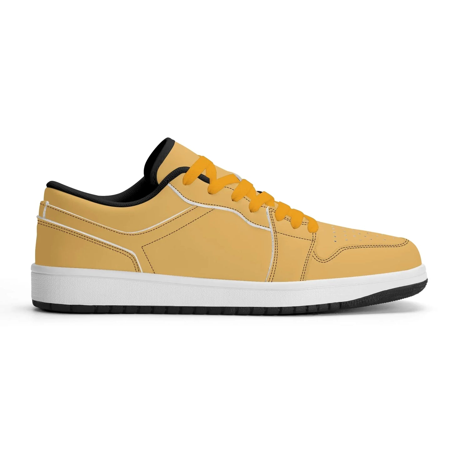 harvest-gold-low-top-leder-sneaker-fur-damen-sneaker-jlr-design-13623 - JLR Design