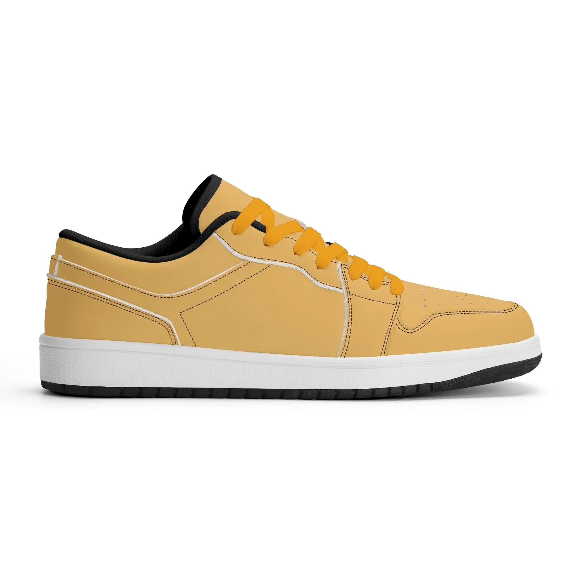 harvest-gold-low-top-leder-sneaker-fur-damen-sneaker-jlr-design-13623 - JLR Design