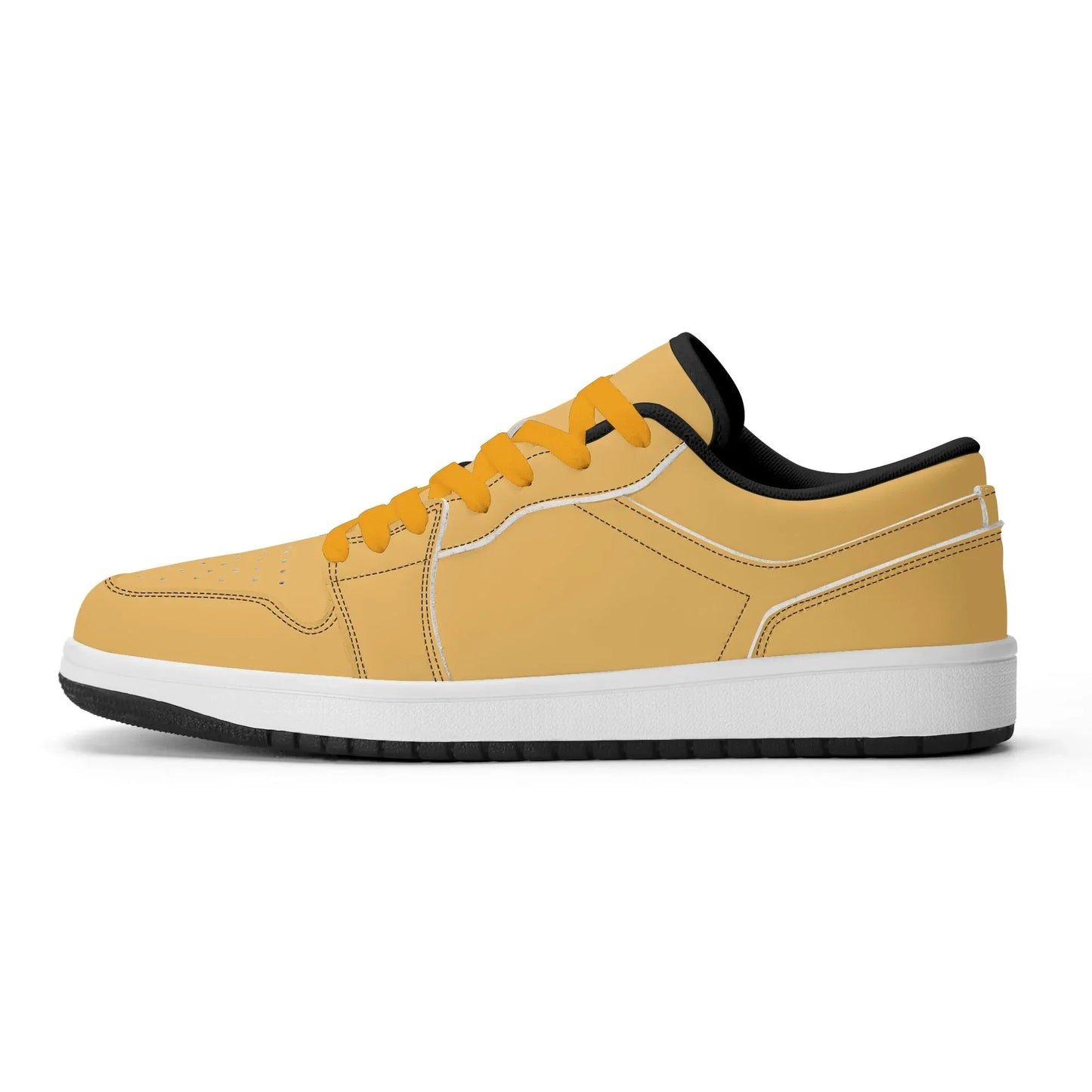 harvest-gold-low-top-leder-sneaker-fur-damen-sneaker-jlr-design-60981 - JLR Design