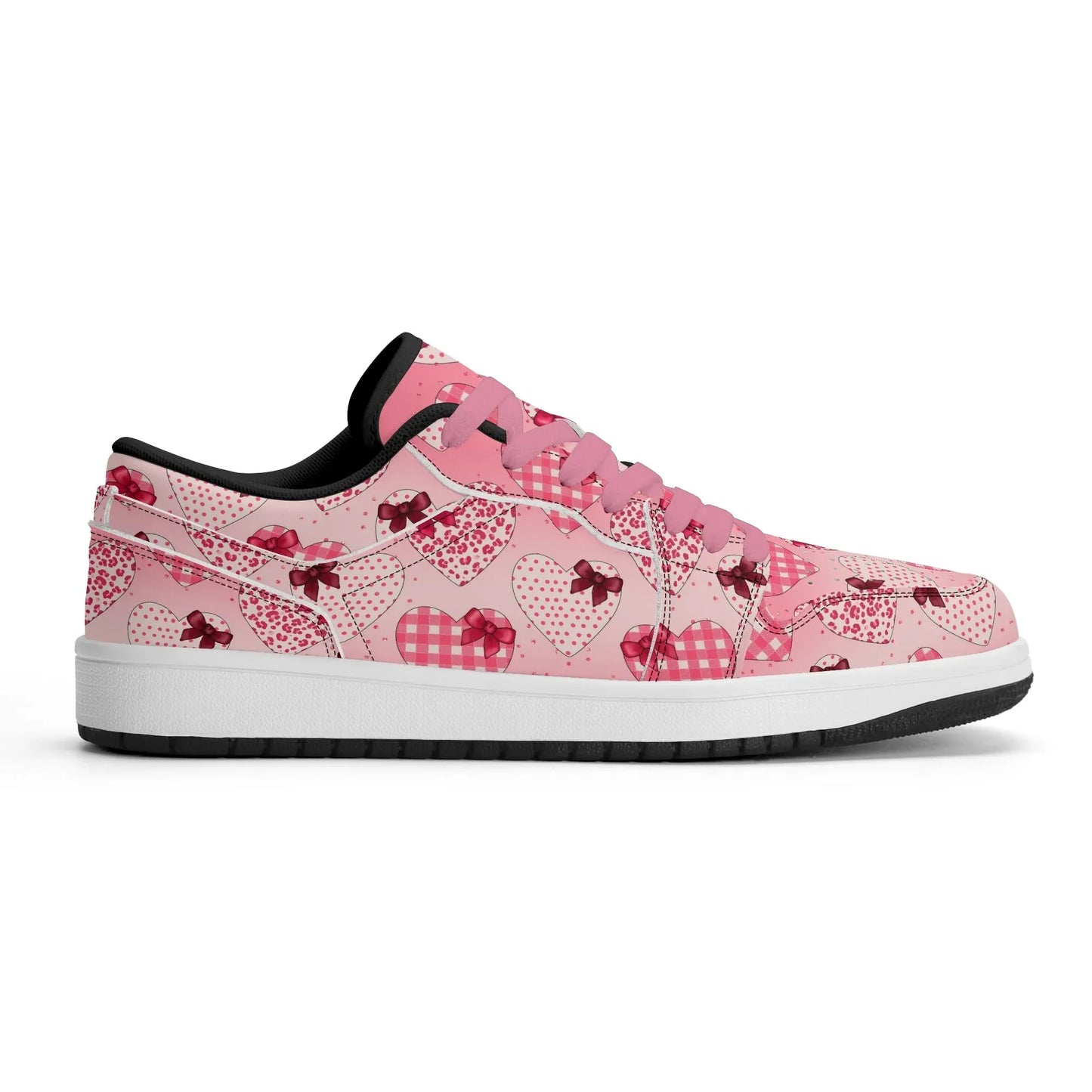 hearts-low-top-leder-sneaker-fur-damen-sneaker-jlr-design-15597 - JLR Design