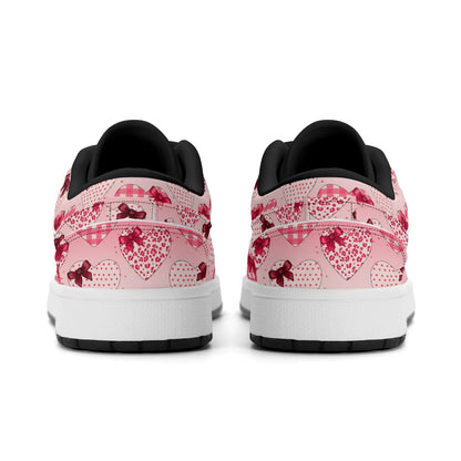 hearts-low-top-leder-sneaker-fur-damen-sneaker-jlr-design-63496 - JLR Design