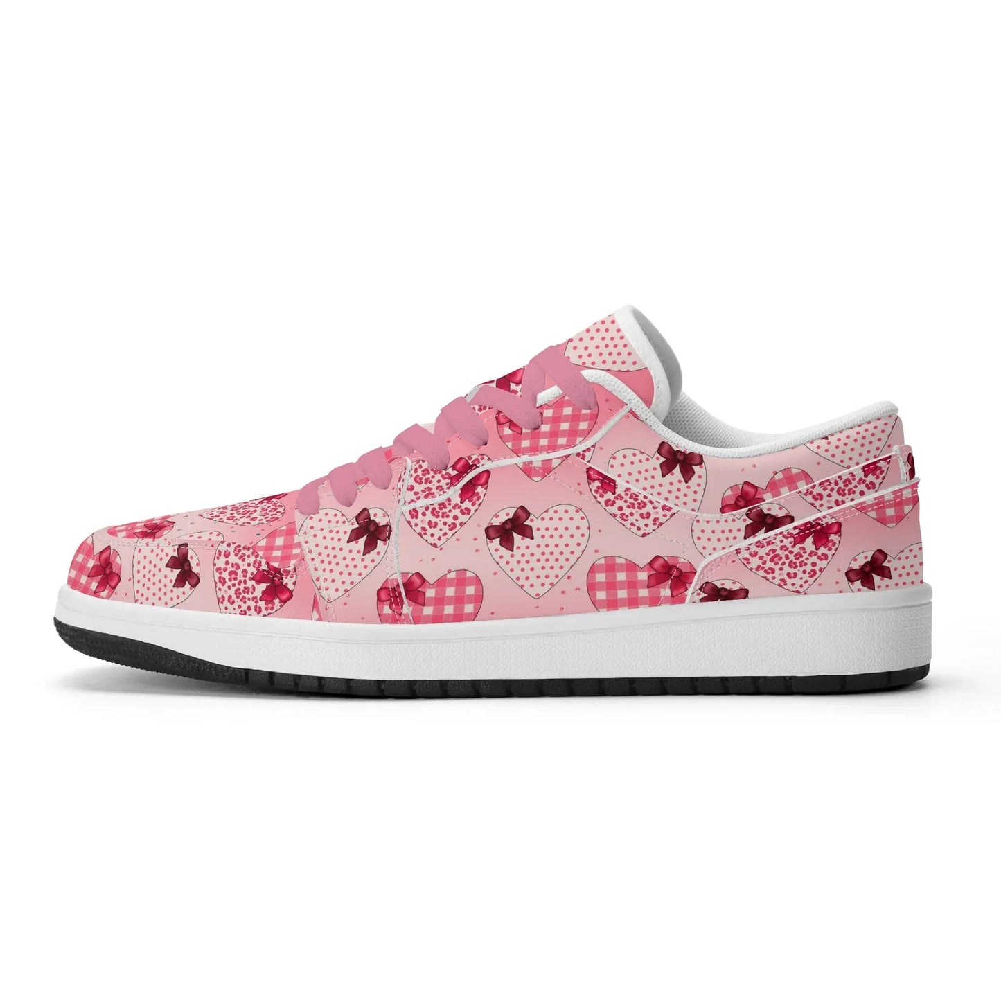 hearts-low-top-leder-sneaker-fur-damen-sneaker-jlr-design-26162 - JLR Design