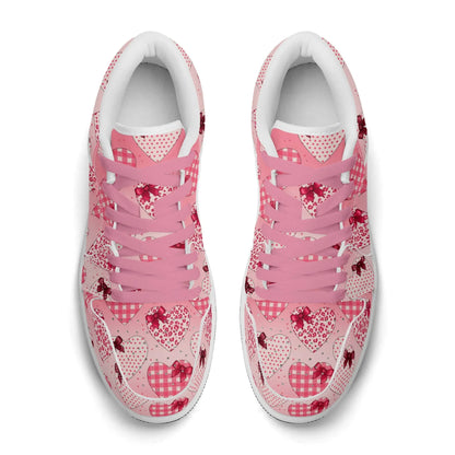 hearts-low-top-leder-sneaker-fur-damen-sneaker-jlr-design-58683 - JLR Design