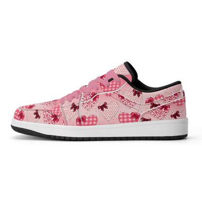 hearts-low-top-leder-sneaker-fur-damen-sneaker-jlr-design-74708 - JLR Design