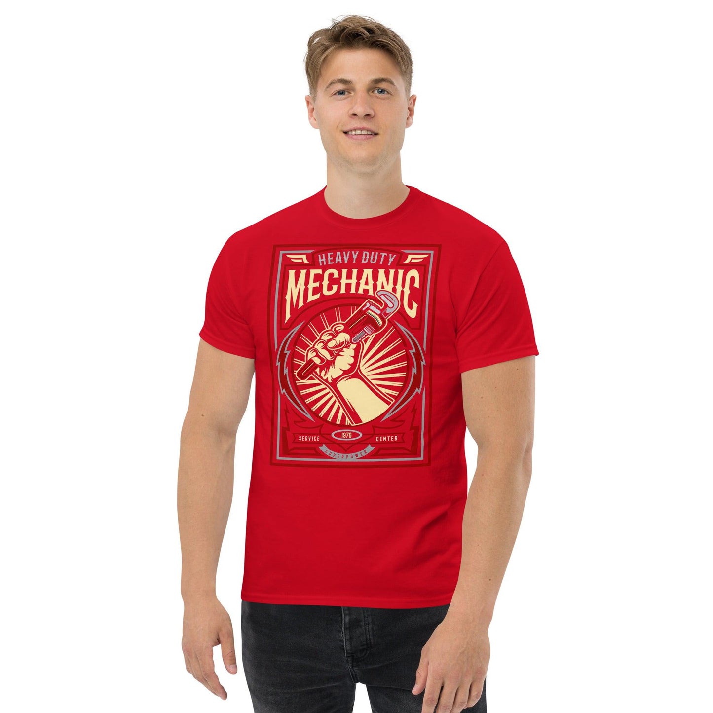 Heavy Duty Mechanic Herren-T-Shirt T-Shirt 29.99 Duty, Heavy, Herren, Mechanic, T-Shirt JLR Design