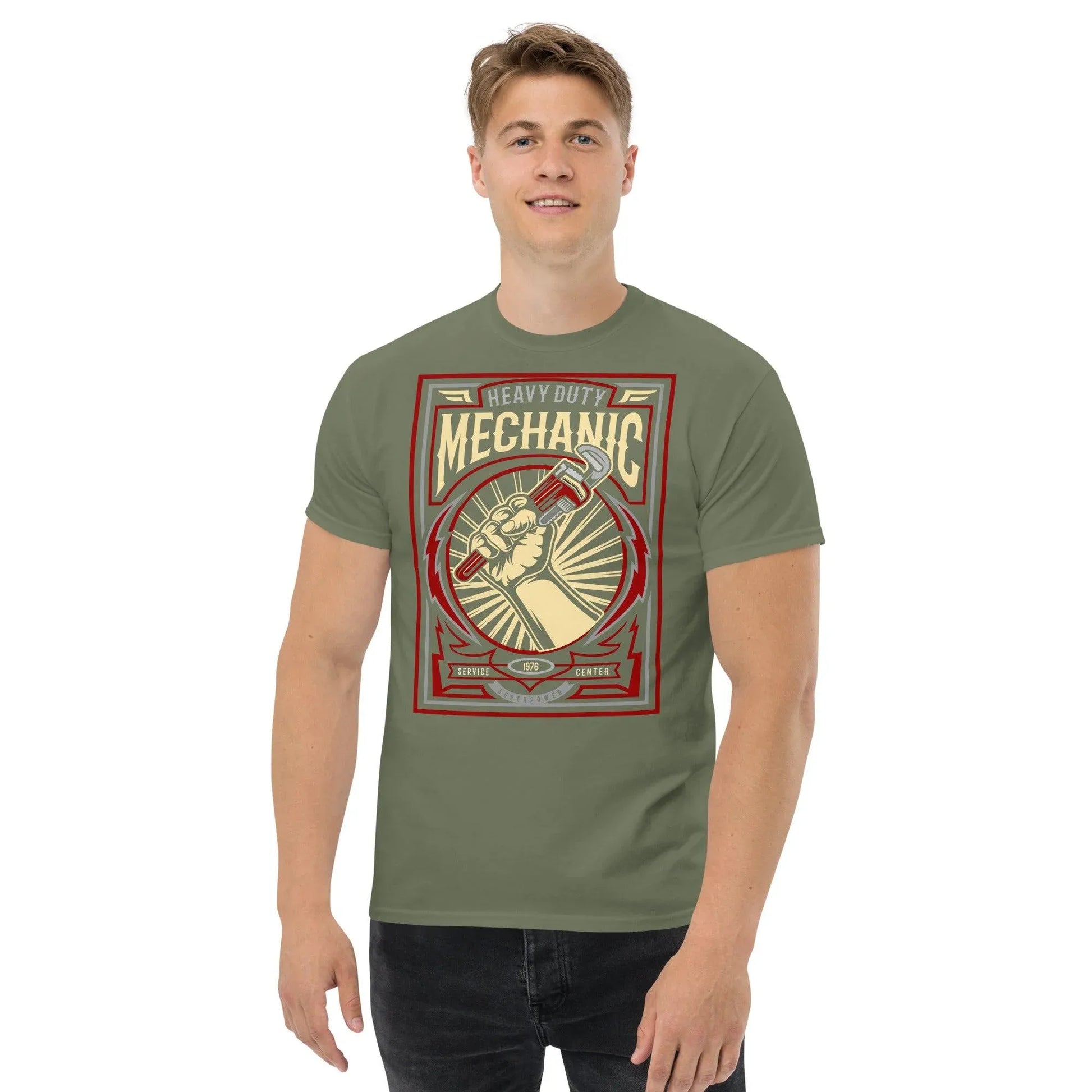 heavy-duty-mechanic-herren-t-shirt-t-shirt-jlr-design-91716 - JLR Design