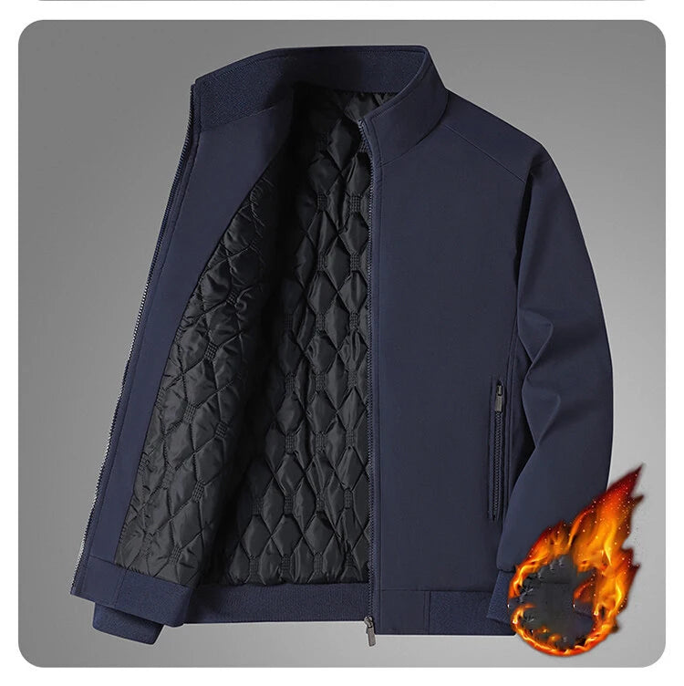 Herren-Alltagsjacke mit Stehkragen und Wärme-Funktion Jacke JLR Design