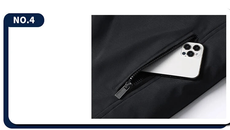 Herren-Alltagsjacke mit Stehkragen und Wärme-Funktion Jacke JLR Design