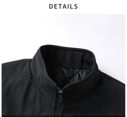 Herren-Alltagsjacke mit Stehkragen und Wärme-Funktion Jacke JLR Design