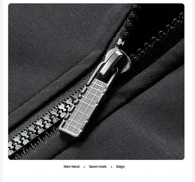 Herren Business Fleece Jacke mit Stehkragen Jacke JLR Design