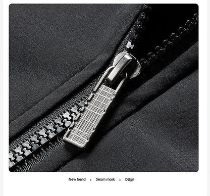 Herren Business Fleece Jacke mit Stehkragen Jacke JLR Design