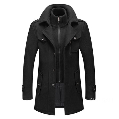 Herren Kaschmir Wintermantel – Stilvoll & Warm für Business und Freizeit Trenchcoat 109.99 Baumwolle, casual, Kaschmir, Trenchcoat JLR Design