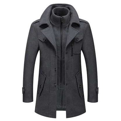 Herren Kaschmir Wintermantel – Stilvoll & Warm für Business und Freizeit Trenchcoat 109.99 Baumwolle, casual, Kaschmir, Trenchcoat JLR Design