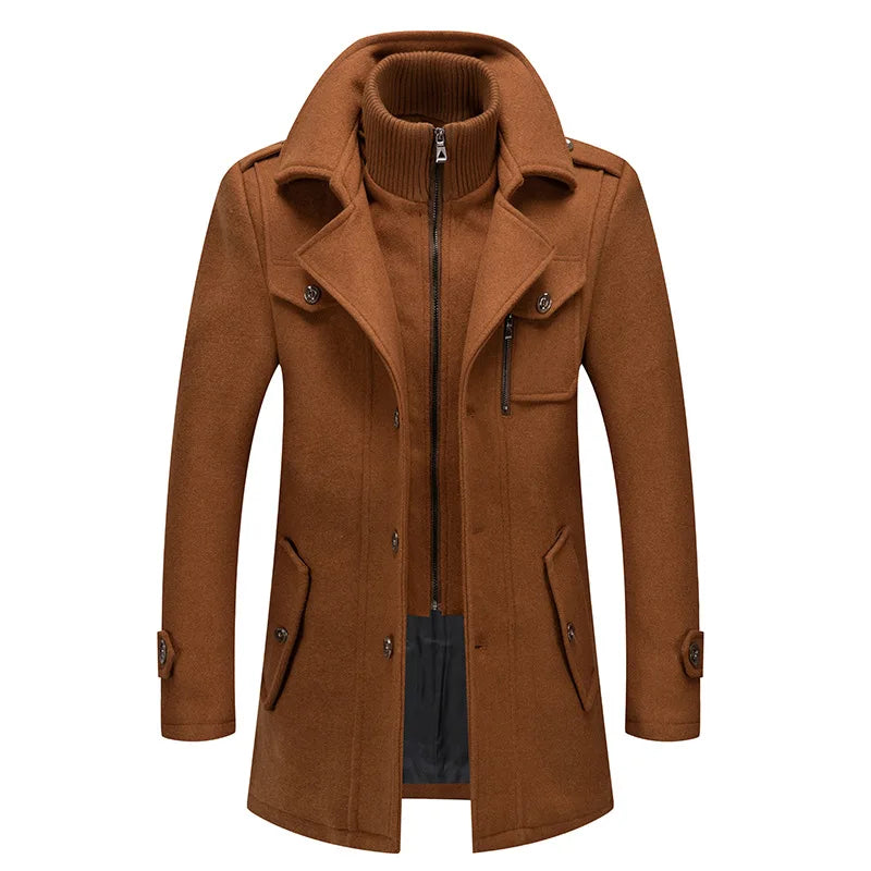 Herren Kaschmir Wintermantel – Stilvoll & Warm für Business und Freizeit Trenchcoat 109.99 Baumwolle, casual, Kaschmir, Trenchcoat JLR Design