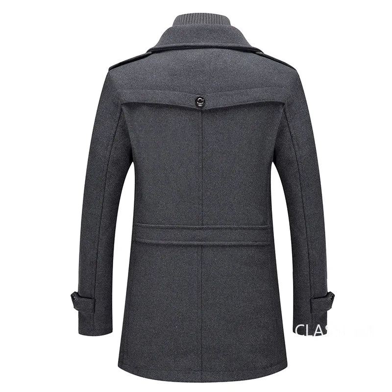 Herren Kaschmir Wintermantel – Stilvoll & Warm für Business und Freizeit Trenchcoat 109.99 Baumwolle, casual, Kaschmir, Trenchcoat JLR Design