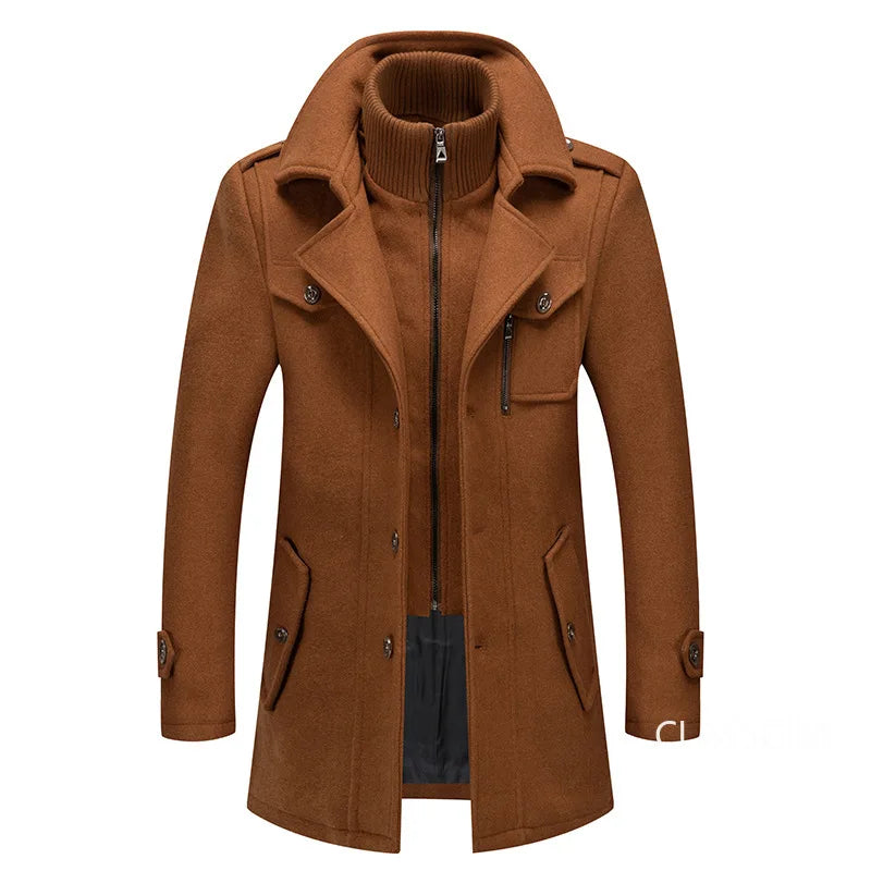 Herren Kaschmir Wintermantel – Stilvoll & Warm für Business und Freizeit Trenchcoat 109.99 Baumwolle, casual, Kaschmir, Trenchcoat JLR Design