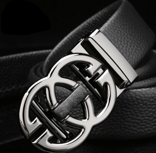 Herren Ledergürtel mit Z-Schnalle Gürtel JLR Design