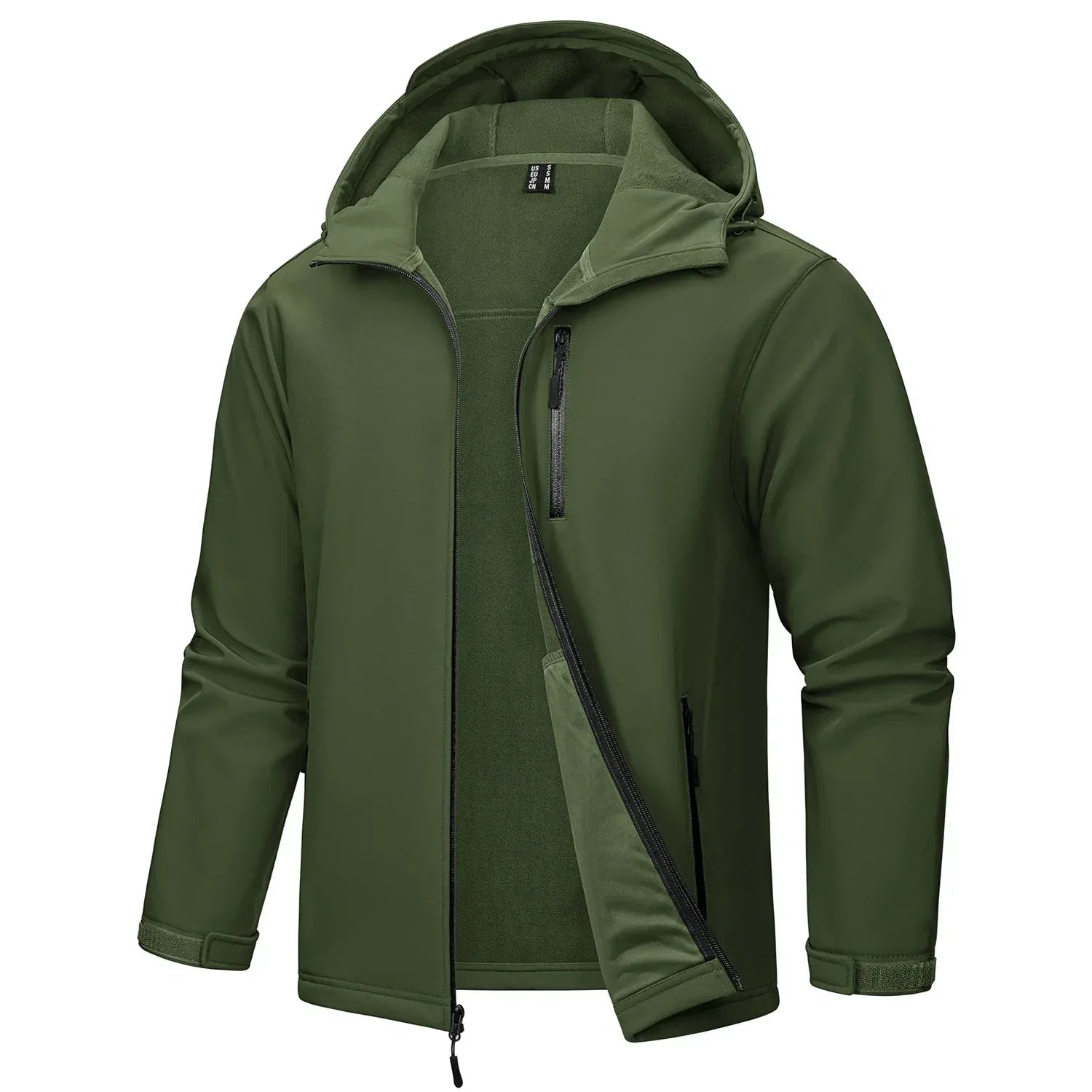 Herren Softshell-Jacke mit Fleece-Futter – Wasserfest & Winddicht Bomberjacke JLR Design