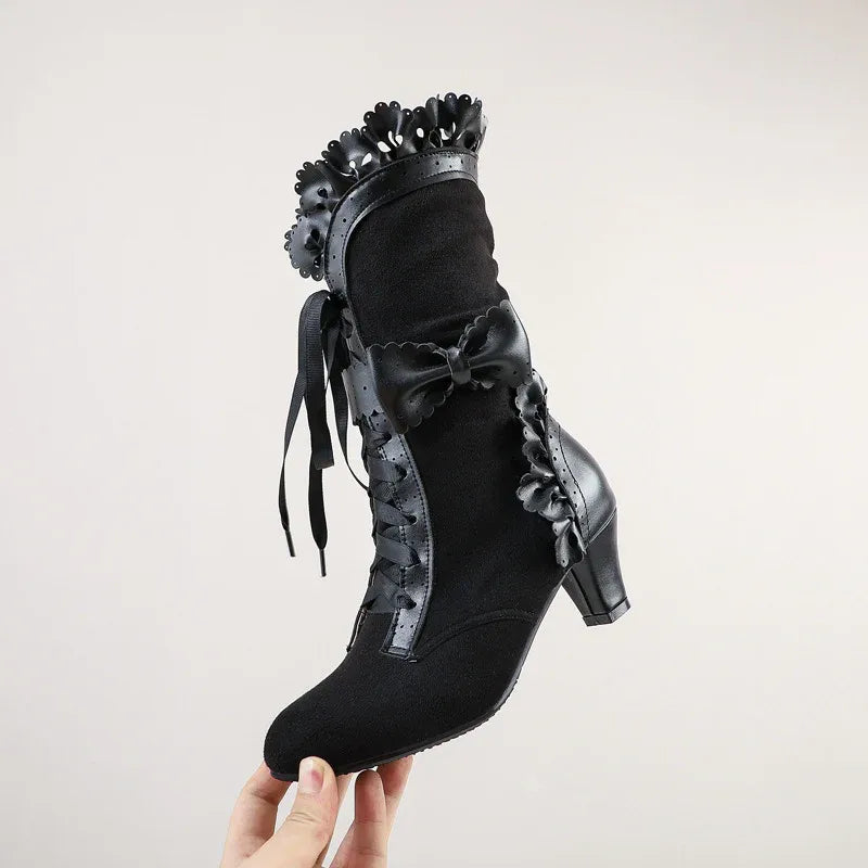 high-heels-mit-spitzen-verzierung-high-heels-jlr-design-75854 - JLR Design