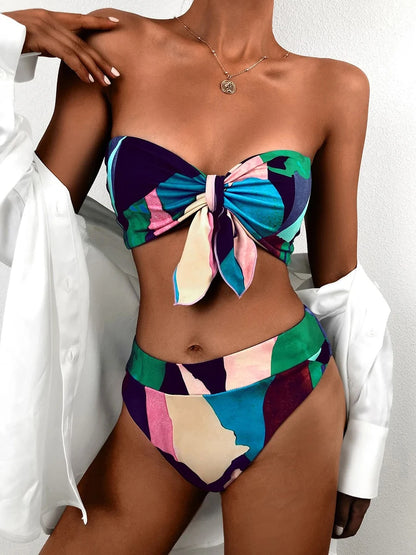 High Waist Bikini mit Schleife Bikini mit Schleife 56.99 Bikini, High, Schleife, Waist JLR Design