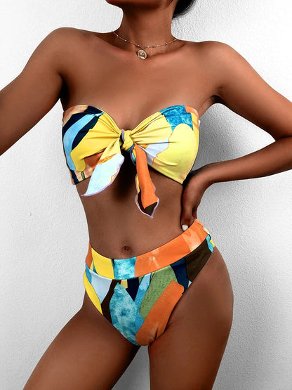 High Waist Bikini mit Schleife Bikini mit Schleife 56.99 Bikini, High, Schleife, Waist JLR Design