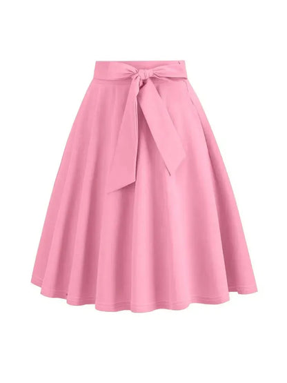 summer-midi-long-skirt-mit-schleife-midi-rock-jlr-design-92152 - JLR Design