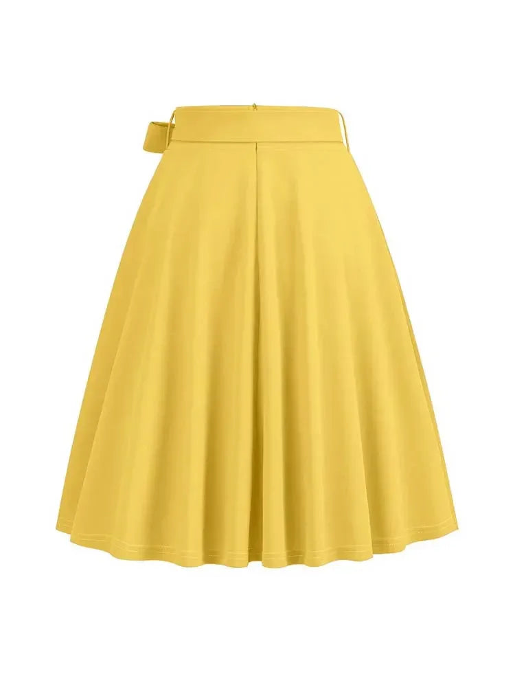 summer-midi-long-skirt-mit-schleife-midi-rock-jlr-design-69231 - JLR Design