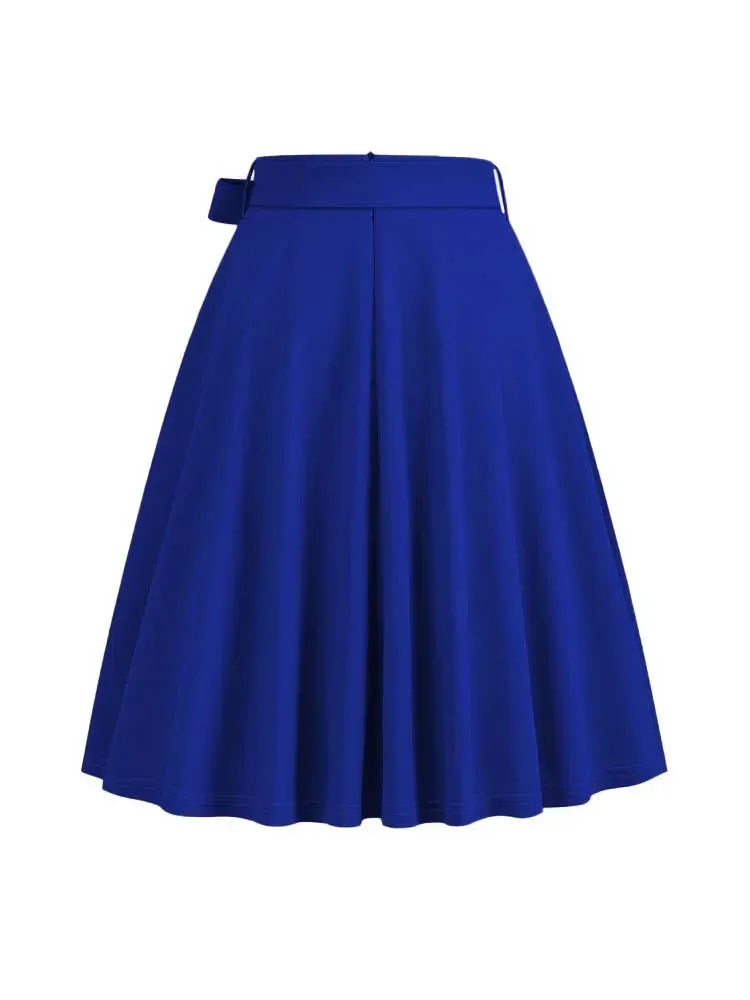 summer-midi-long-skirt-mit-schleife-midi-rock-jlr-design-69490 - JLR Design