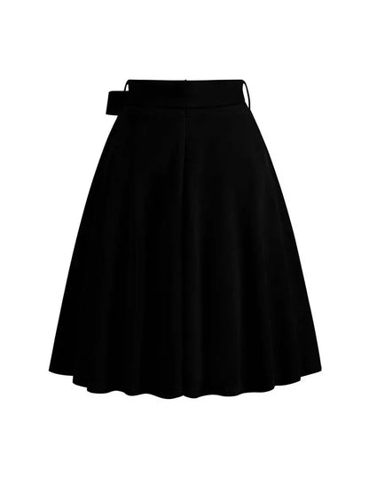 summer-midi-long-skirt-mit-schleife-midi-rock-jlr-design-14778 - JLR Design