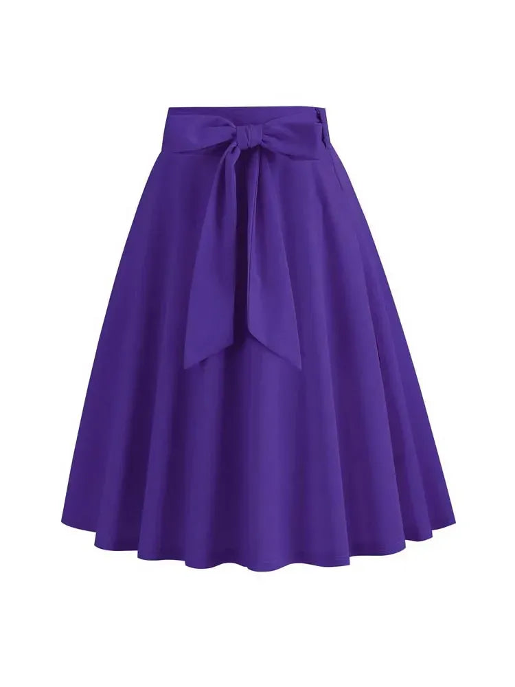 summer-midi-long-skirt-mit-schleife-midi-rock-jlr-design-77576 - JLR Design