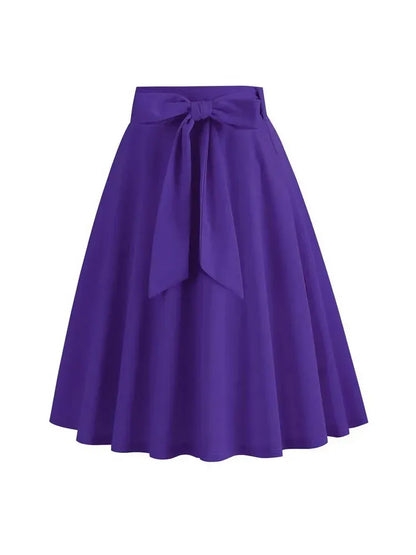 summer-midi-long-skirt-mit-schleife-midi-rock-jlr-design-77576 - JLR Design