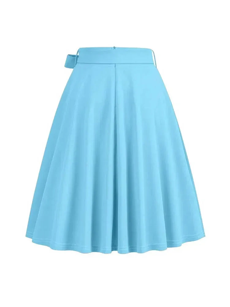 summer-midi-long-skirt-mit-schleife-midi-rock-jlr-design-79768 - JLR Design