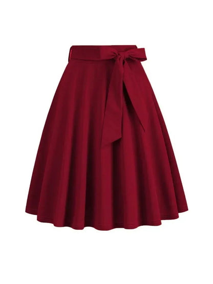 summer-midi-long-skirt-mit-schleife-midi-rock-jlr-design-77960 - JLR Design