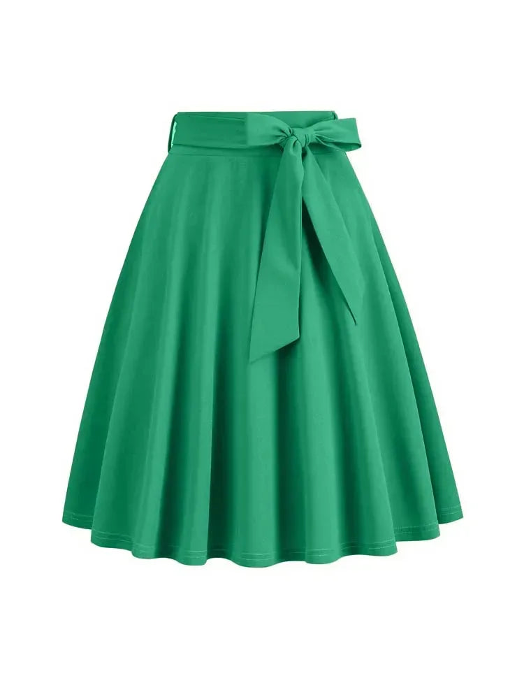 summer-midi-long-skirt-mit-schleife-midi-rock-jlr-design-48654 - JLR Design