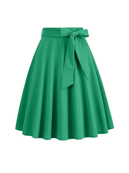 summer-midi-long-skirt-mit-schleife-midi-rock-jlr-design-48654 - JLR Design