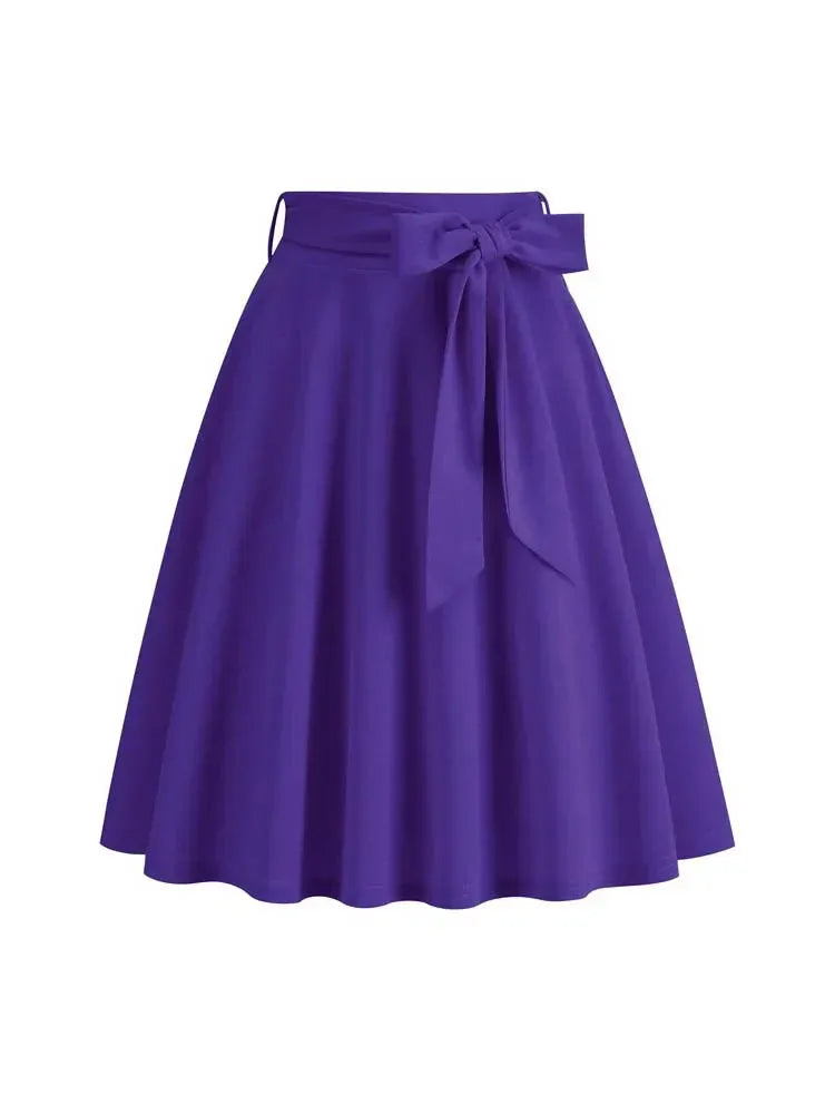 summer-midi-long-skirt-mit-schleife-midi-rock-jlr-design-44192 - JLR Design